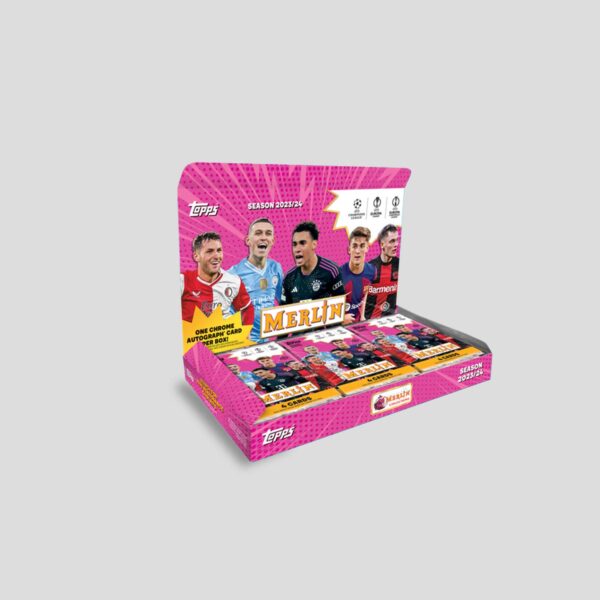 2023-24 Topps Soccer Merlin UEFA Hobby Box