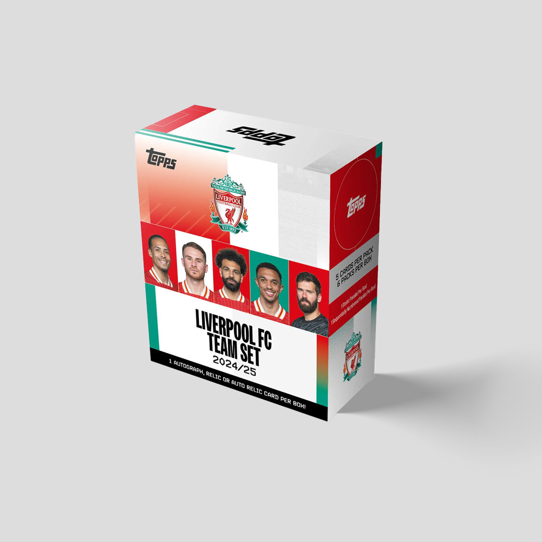 2024-25 Topps Soccer Liverpool Team Set Box