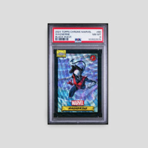 2024 Topps Chrome Marvel Wagnerine Black Wave PSA 8