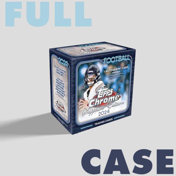 2024 Topps Sapphire Chrome Football Hobby Box