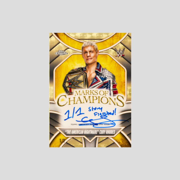 2025 Topps WWE Chrome Breakers Delight Box